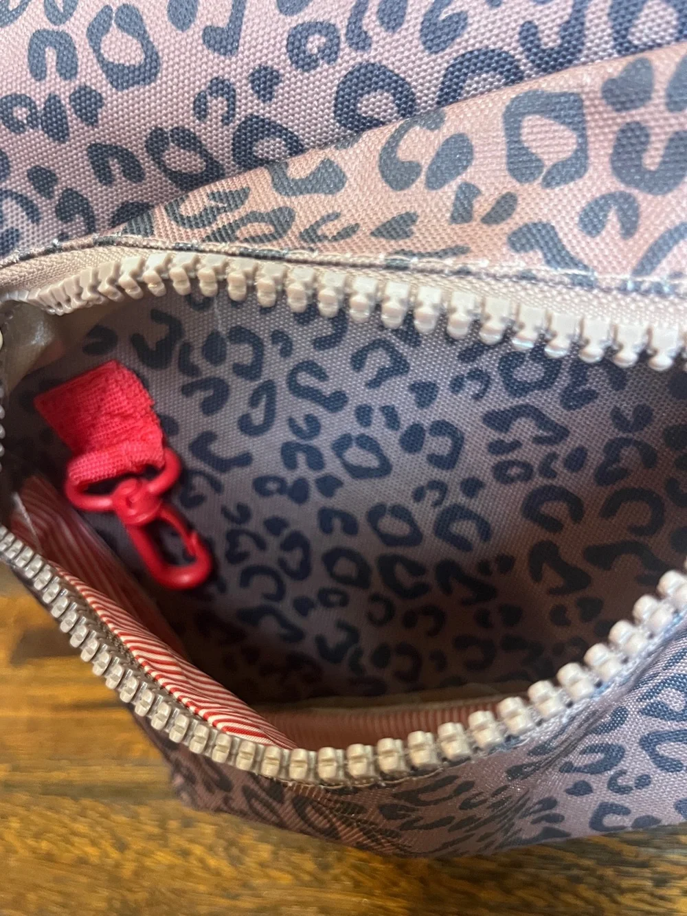 Herschel Leopard Print Backpack — brown & black